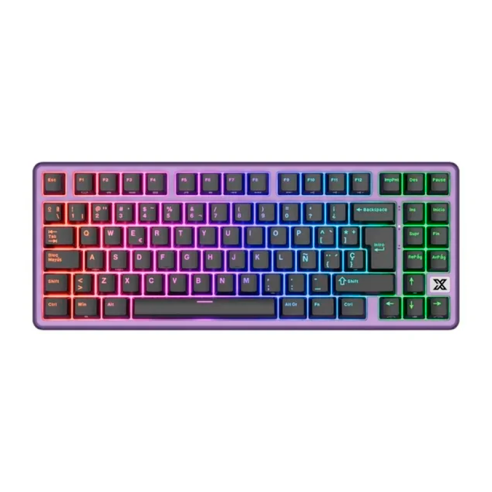 TECLADO ROYAL KLUDGE X87 BLACKBERRY SWITCH CREAMY 75%