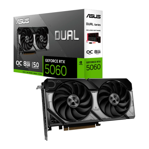 PLACA DE VIDEO GEFORCE RTX 5060 8GB ASUS DUAL OC