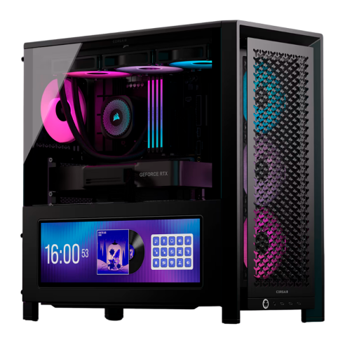 Gabinete Corsair Frame 4000d Lcd Rs...