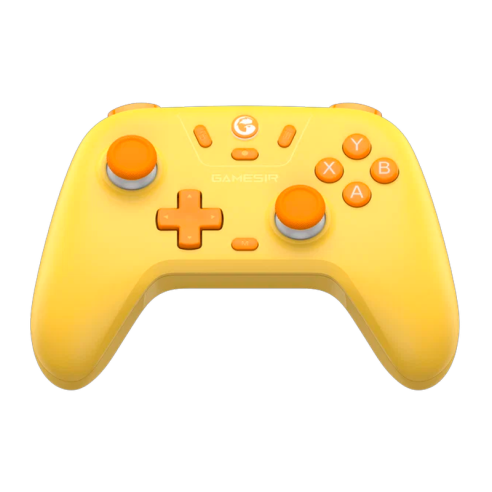 JOYSTICK INALÁMBRICO GAMESIR NOVA LITE YELLOW HALL EFFECT MULTI-PLATAFORMA