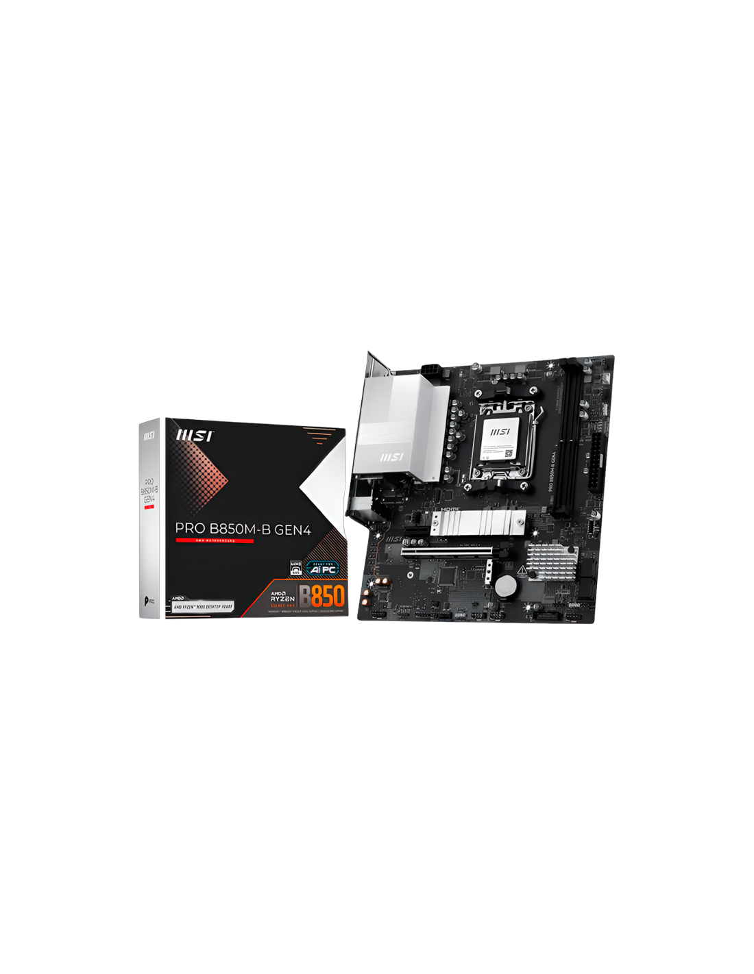 Mother Msi B850m-b Gen 4 M-atx Am5 Ddr5