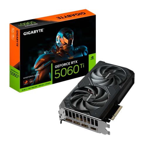 PLACA DE VIDEO GEFORCE RTX 5060 TI 8GB GIGABYTE WINDFORCE OC GDDR7