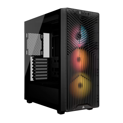 GABINETE CORSAIR 3200D RS ARGB MID TOWER SMOKE PERFORMANCE