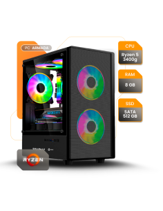 Pc Gamer Amd Ryzen 5 3400g...