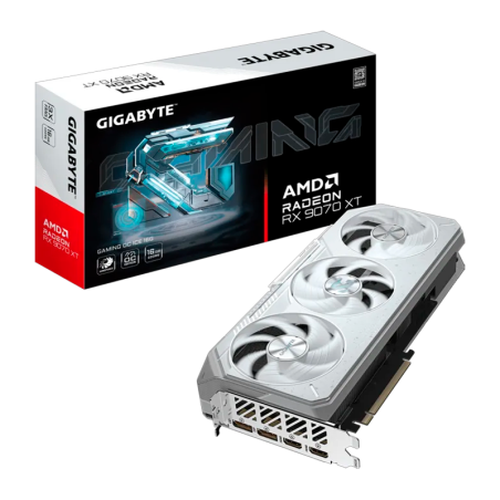 Placa De Video Gigabyte Radeon Rx 9070 16gb Xt Gaming Oc Ice