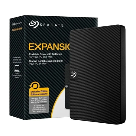 HD Externo Seagate 2TB USB 3.0 Expansion Black